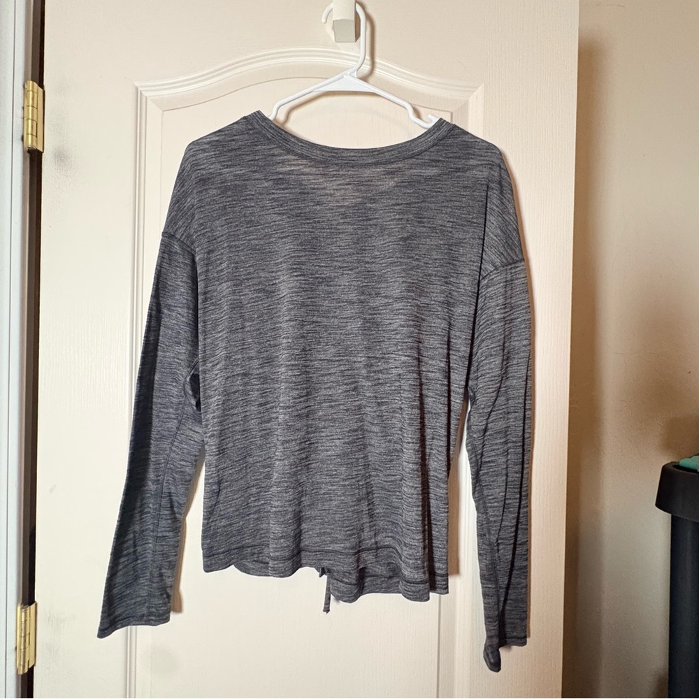 Lululemon Laced With Intent Long Sleeve. Excellent Condition. Medium Heathered